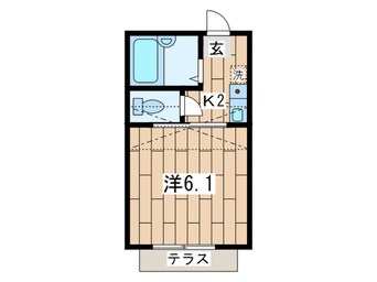 間取図 サンダット