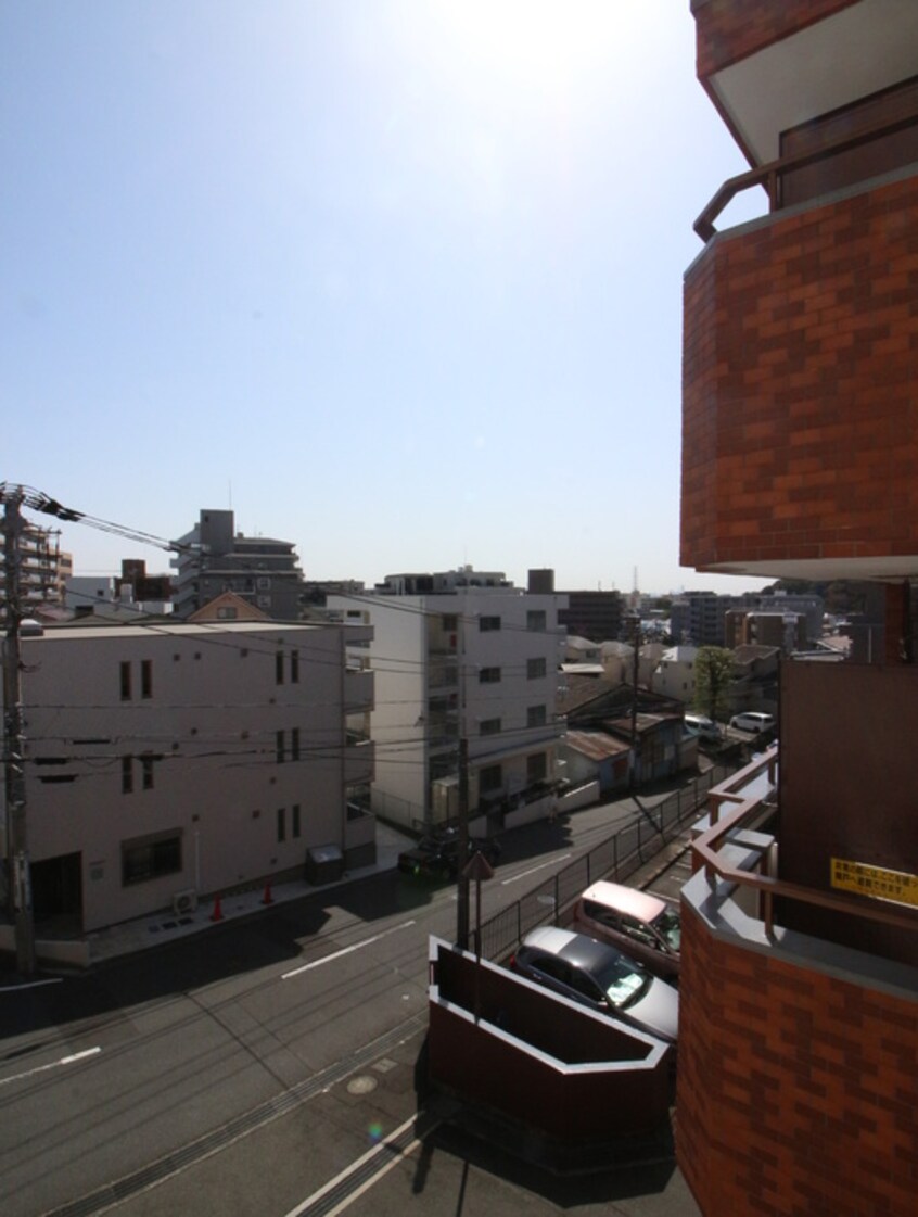 室内からの展望 鷺沼ビラスズキ