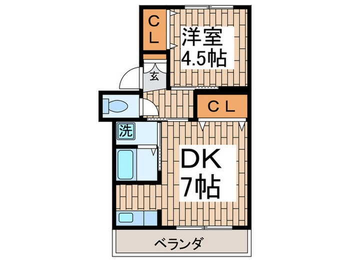 間取り図 錦荘