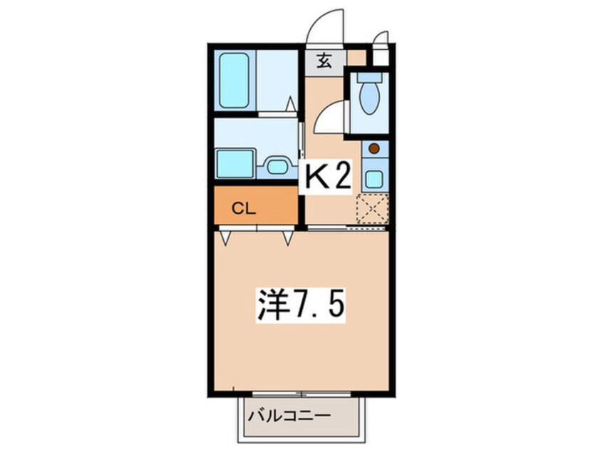 間取図 ノ－スヒル湘南