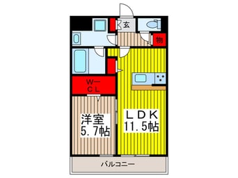 間取図 アロッジオⅡ