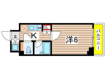 間取図 ル－ブル大島(303)