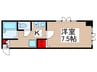 コスモス吉野 1Kの間取り