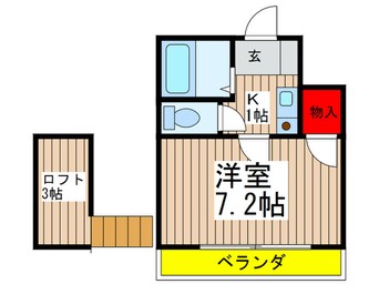 間取図 グリ－ンタ－フ・セゾン