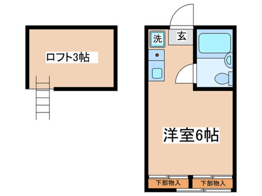 間取図 富士見ハイツ