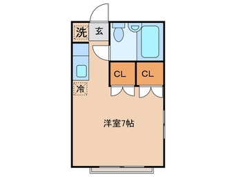 間取図 カームハイツ2