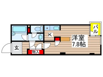 間取図 パティオス１８番街（115）