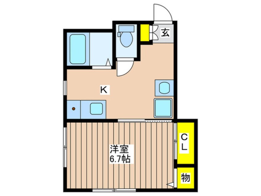 間取図 カ－サ・マァドレ－