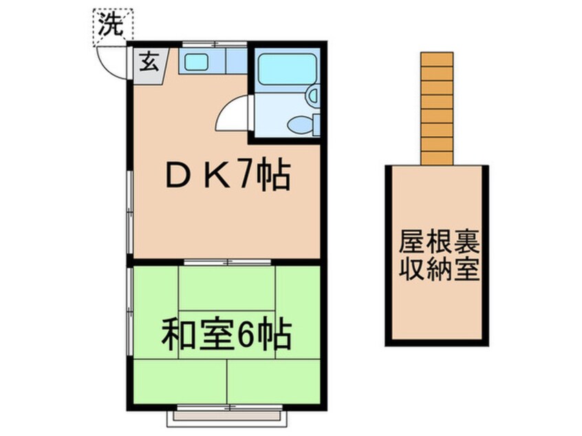 間取図 ホワイトコーポ