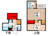 CB東大宮ルーチェ 1Kの間取り