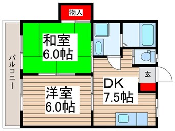 間取図 アメニティ上福岡