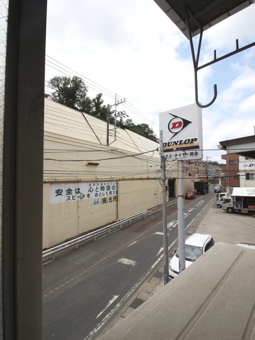 室内からの展望 チェリーハイツ