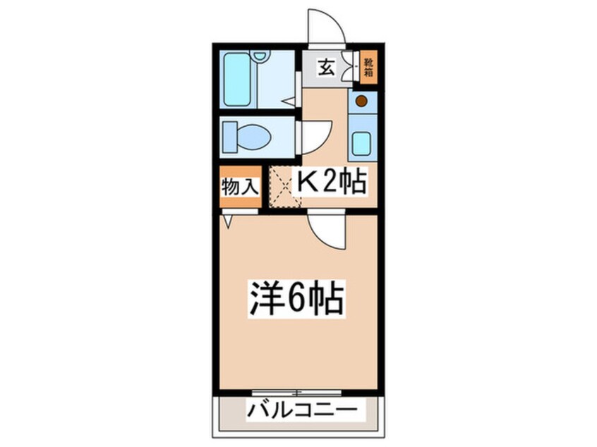間取図 エクレ－ルふれあい