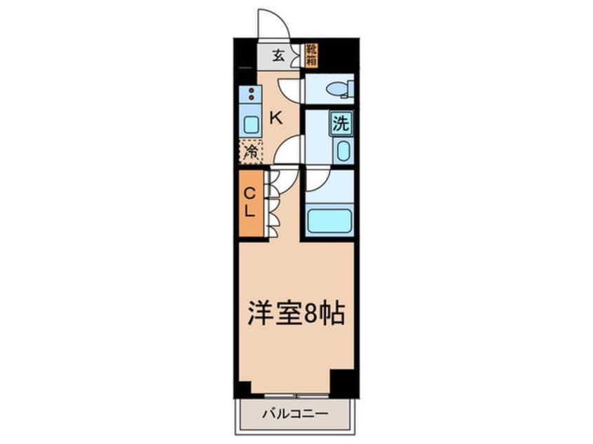 間取図 ルーブル横濱矢向