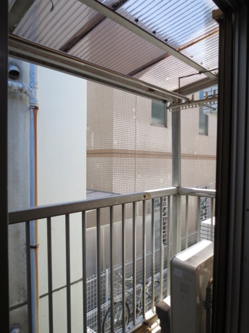 室内からの展望 コ－ポ桂