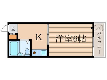 間取図 アスパイア中村橋