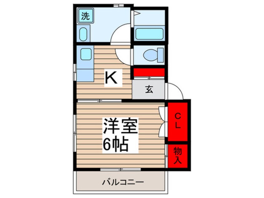 間取図 ボーベル柏