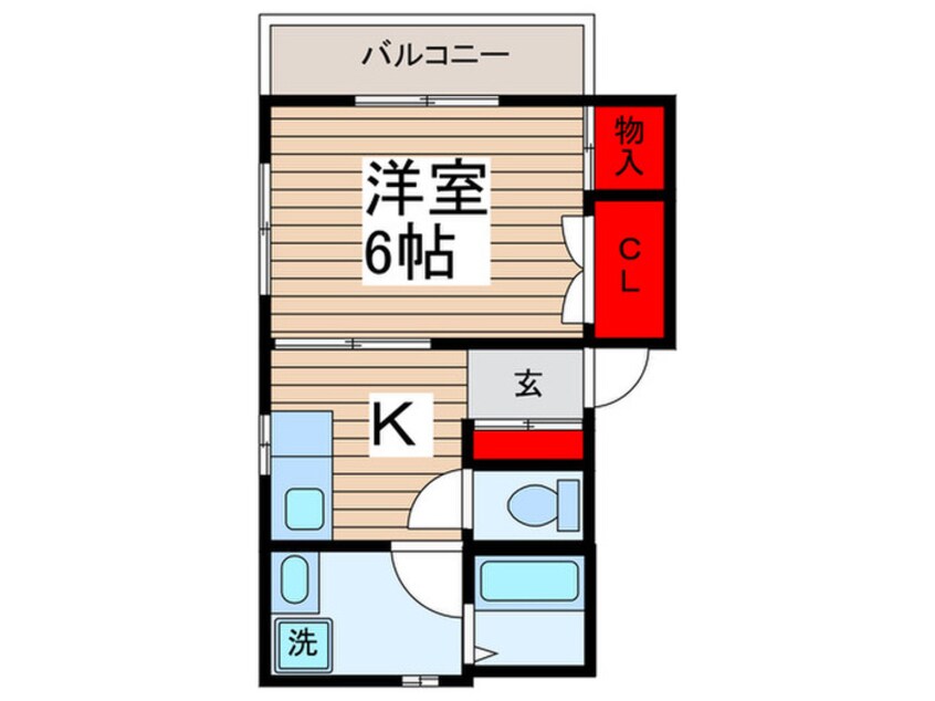 間取図 ボーベル柏