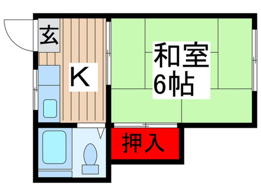 間取図 コ－ポ斎藤