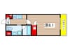 ﾒｲｸｽﾃﾞｻﾞｲﾝ住吉ｱｼﾞｰﾙｺｰﾄ(503) 1Rの間取り