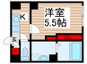 ＥＲ松戸 1Kの間取り