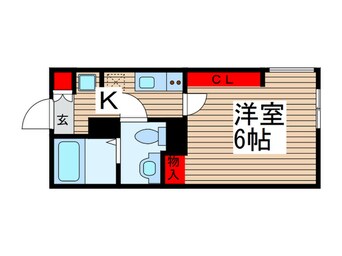 間取図 ＥＲ松戸