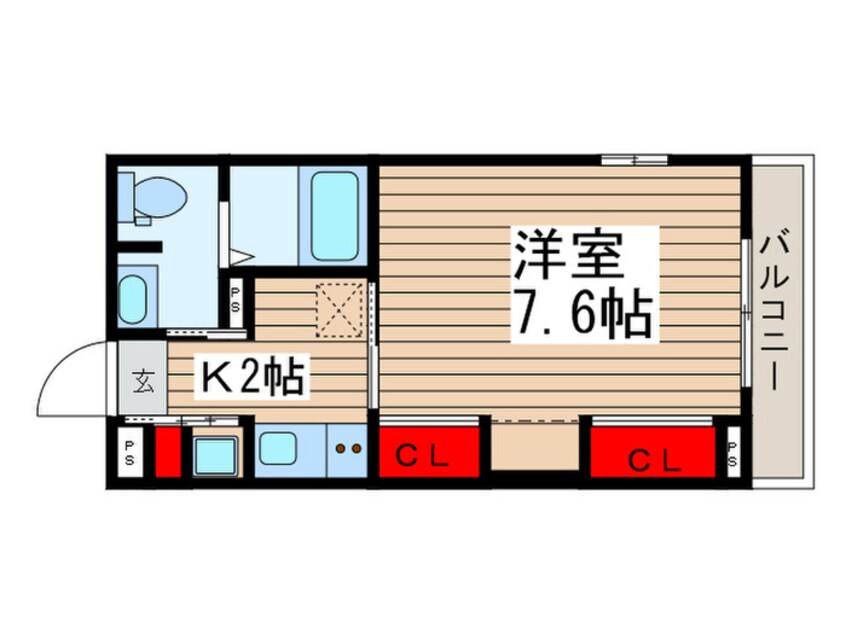 間取図 リブリ･滝台