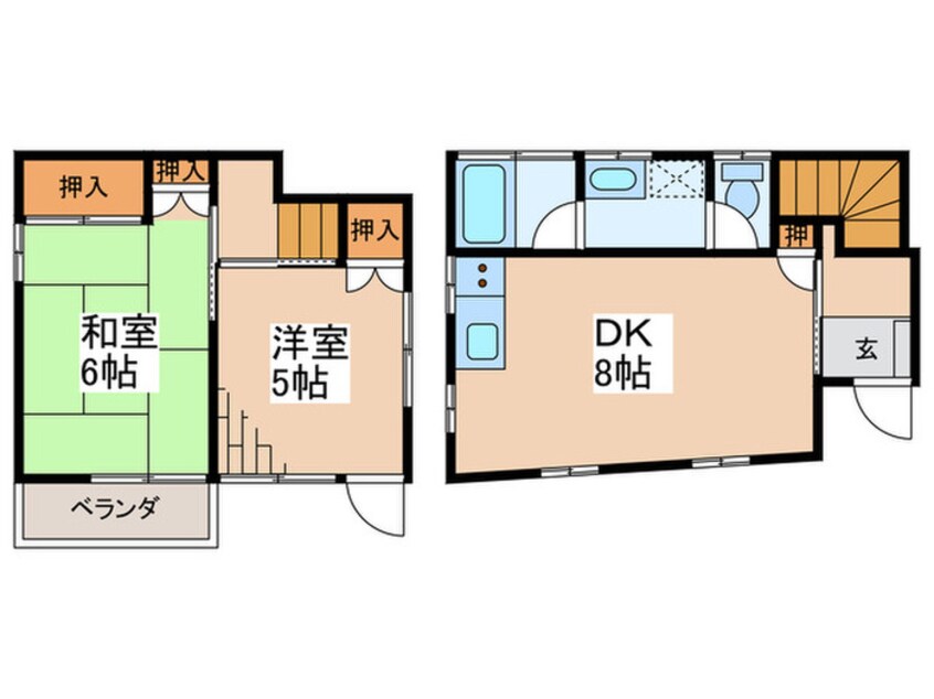 間取図 淵野辺戸建て