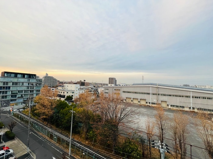 室内からの展望 ブライズ北綾瀬（701）