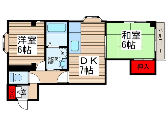間取り図 ラフィ－ヌ・新松戸南