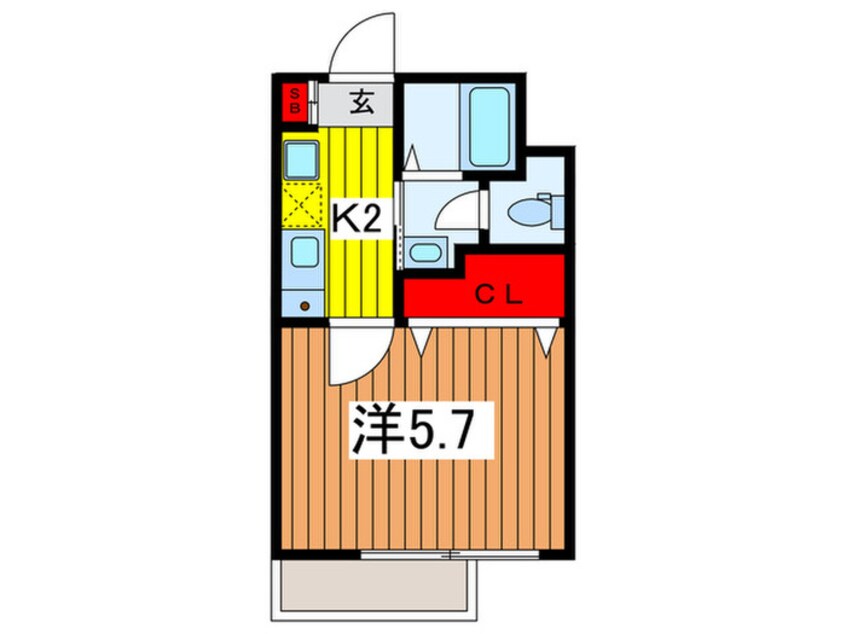 間取図 ルーチェ大宮
