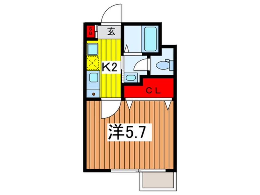 間取図 ルーチェ大宮