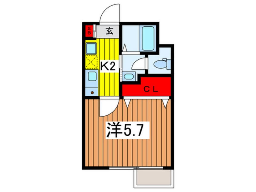 間取図 ルーチェ大宮