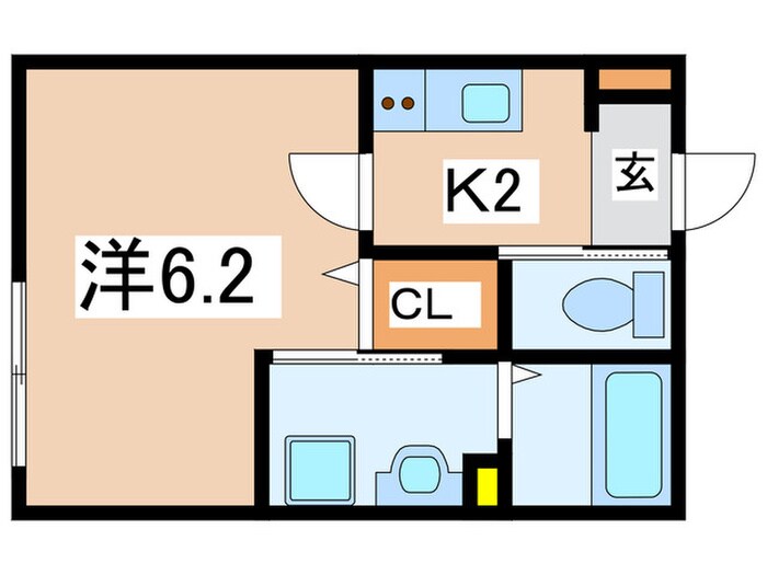 間取り図 ベイルーム京急久里浜