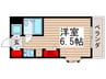 ベルトピア本中山 1Rの間取り