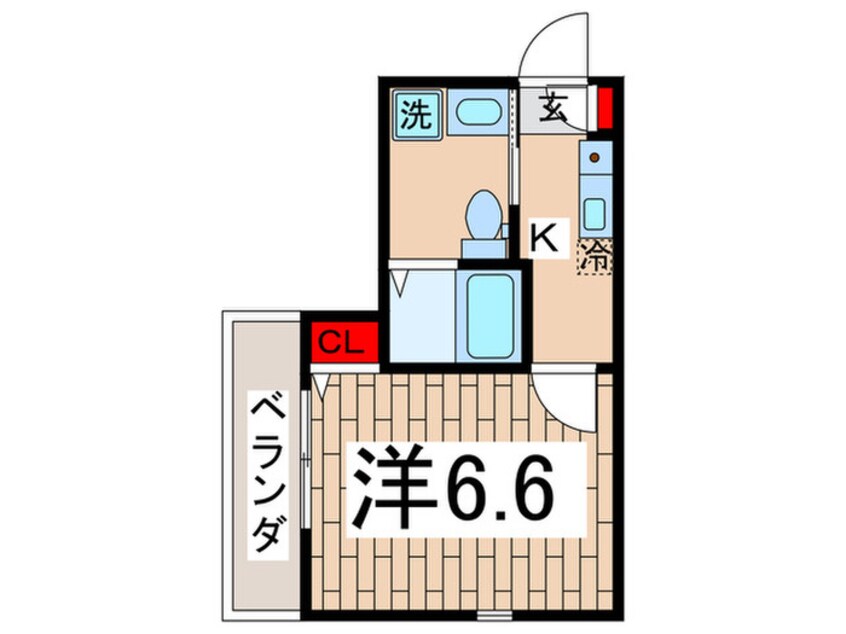 間取図 Ｊｏｌｉｅ　ｍａｉｓｏｎ　横濱