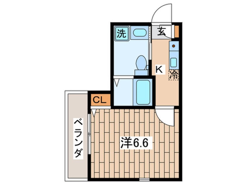 間取図 Ｊｏｌｉｅ　ｍａｉｓｏｎ　横濱