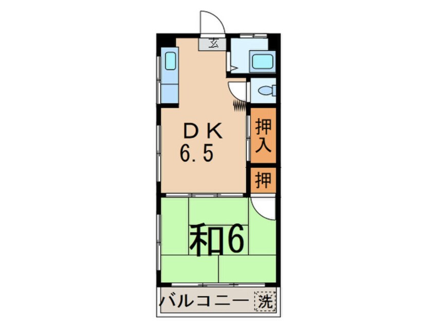 間取図 三共マンション