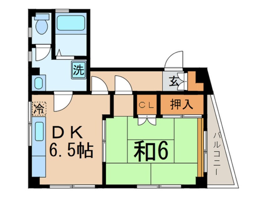 間取図 柴田ハイツ