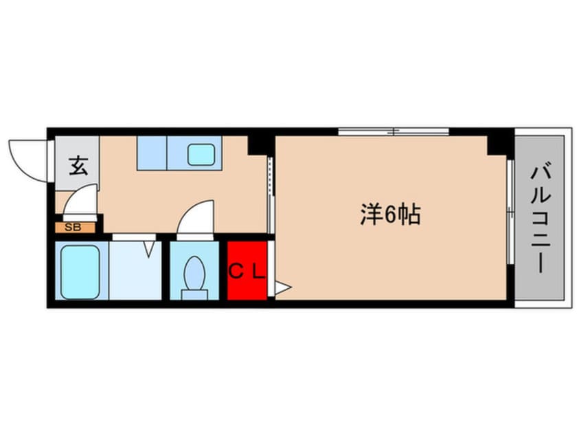 間取図 ハピネス・Ｋ