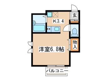 間取図 プレミ－ルＡ