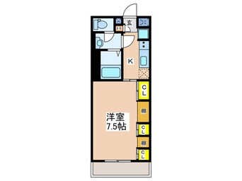 間取図 リブリ・ＦＥＥＬ－Ｍ湘南Ⅶ