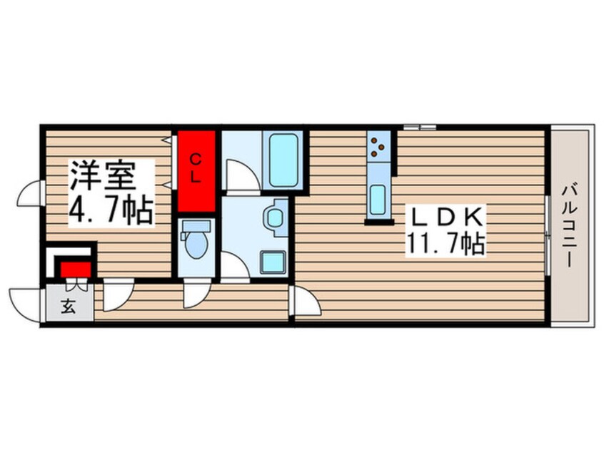 間取図 リブリ・華