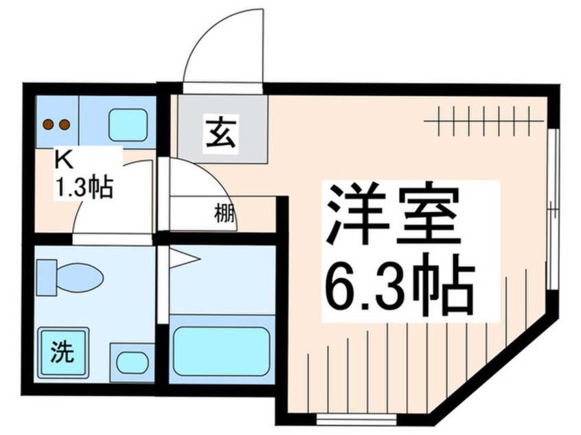 間取図 メゾンド・アヴェニール亀有