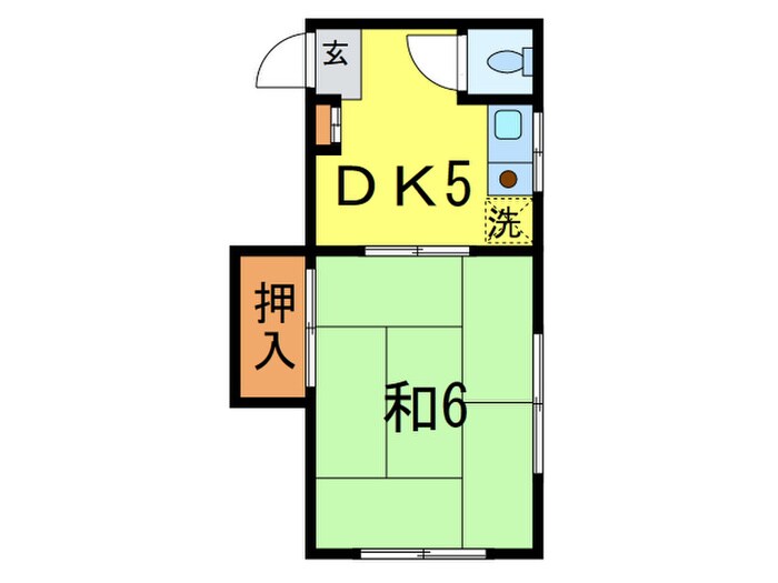 間取り図 青田荘