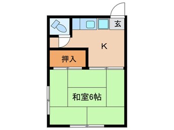 間取図 青田荘