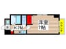 Ｓ－ＦＯＲＴ本八幡Ｍａｉｒｉｅ 1Kの間取り