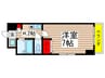 Ｓ－ＦＯＲＴ本八幡Ｍａｉｒｉｅ 1Kの間取り