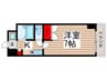 Ｓ－ＦＯＲＴ本八幡Ｍａｉｒｉｅ 1Kの間取り