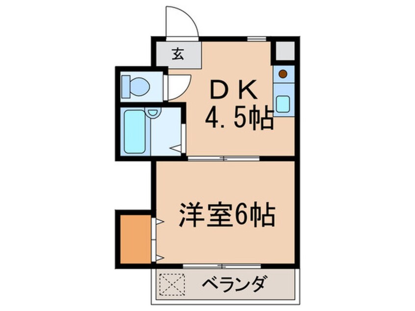 間取図 スタ－ハウス牧野